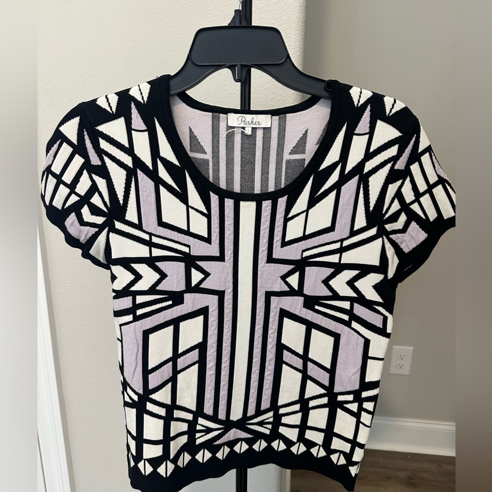 Parker geometric sweater
